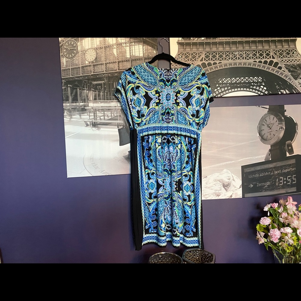 AB Studio Multi-Coloured Dress - Picture 2 of 5